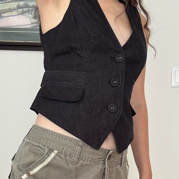 Denim Vest - Picture 2 of 8
